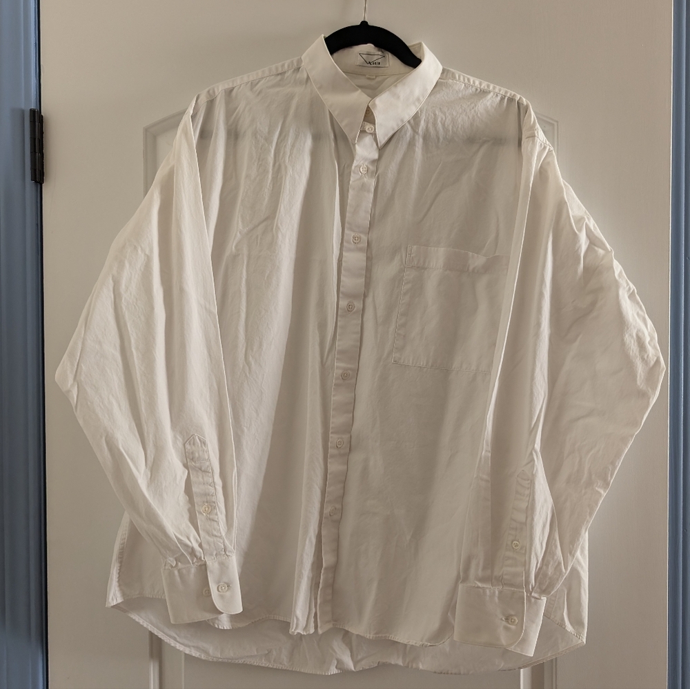 Classic White Men's Shirt